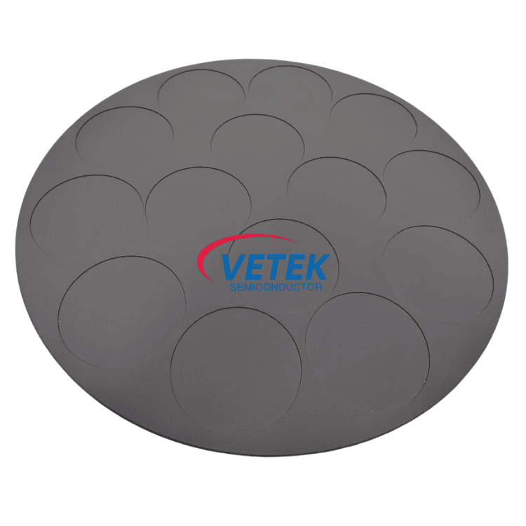 Susceptor grafitowy pokryty SiC dla ASM